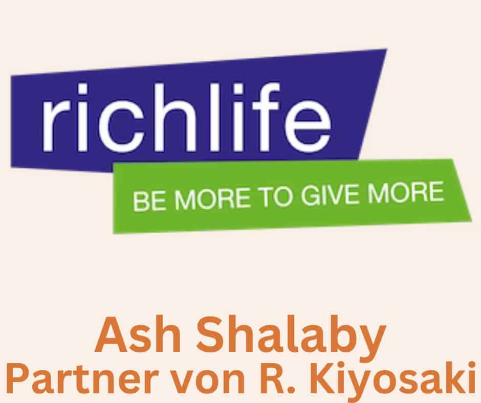 richlife, Ash Shalaby, Kiyosaki Partner